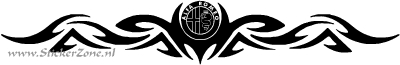 Super Tribal met Alfa Romeo Logo