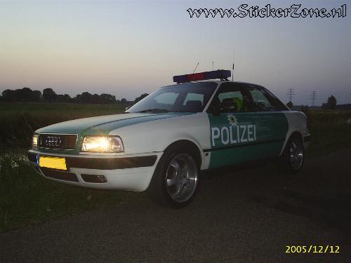 Polizei Audi, en het mag gewoon in Nederland
