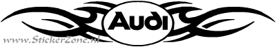 Audi Tribal met Logo