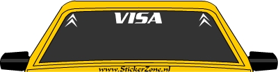 Visa Stickerset