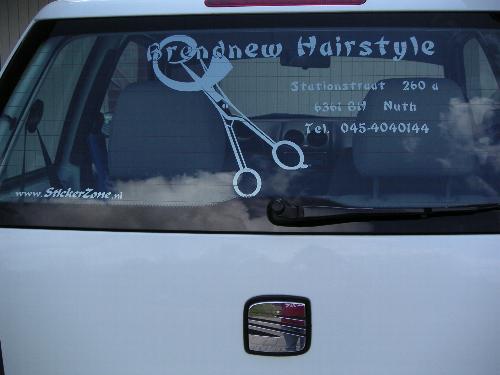 Sticker Brendnew Hairstyle