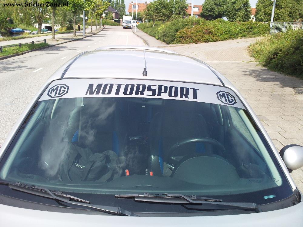 MG Motorsport Sticker
