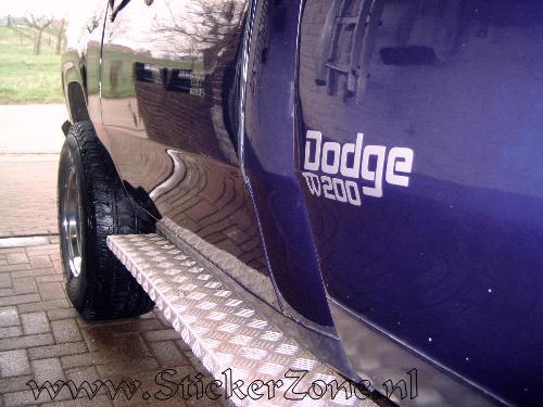 Dodge W200 Sticker