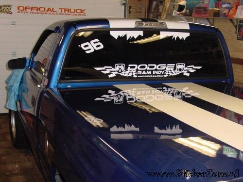 Dodge met custom Stickers en '96