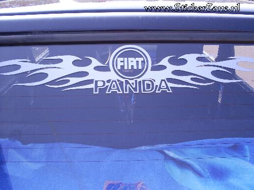 Fiat Panda met Tribal