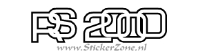 RS 2000 Sticker