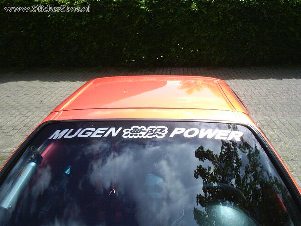 Honda Civic met Mugen Power sticker