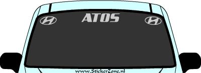 Hyundai Atos Stickerset