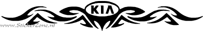 Kia Tribal met Logo