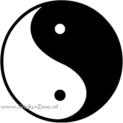 Sticker Yin&Yang