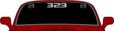 Mazda 323 Stickerset