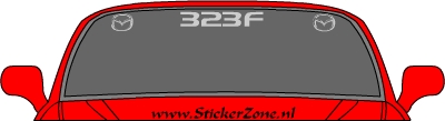 Mazda 323F Stickerset