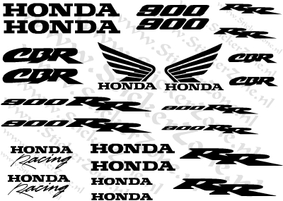 Stickerset Honda CBR 900RR