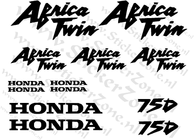 Stickerset Honda Africa Twin
