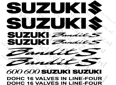 Stickerset Suzuki Bandit 600