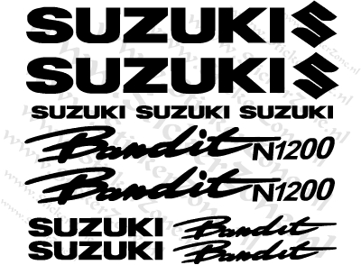 Stickerset Suzuki Bandit N1200