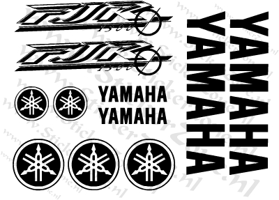Stickerset Yamaha FJ1300