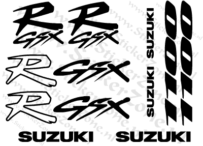Stickerset Suzuki GSXR 1100
