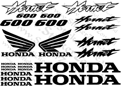 Stickerset Honda Hornet 600