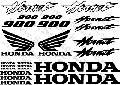 Stickerset Honda Hornet 900