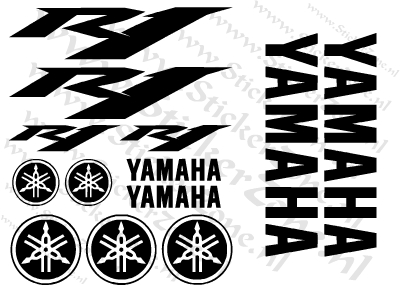 Stickerset Yamaha R1