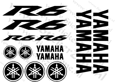 Stickerset Yamaha R6