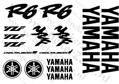 Stickerset Yamaha R6