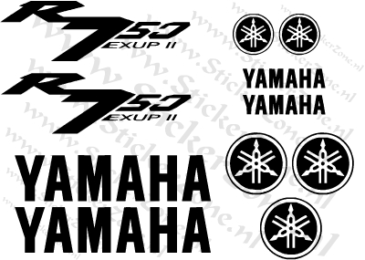 Stickerset Yamaha R750