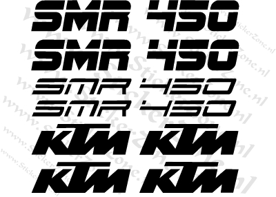 Stickerset KTM SMR 450