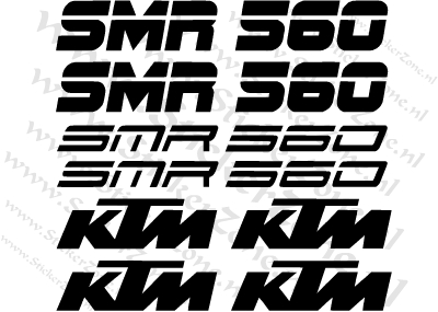 Stickerset KTM SMR 560
