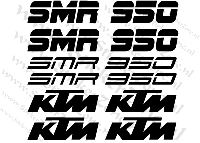 Stickerset KTM SMR 950