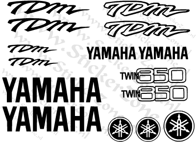Stickerset Yamaha TDM 850