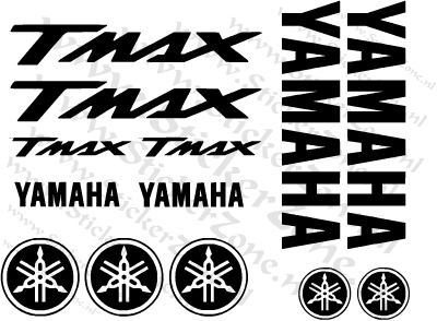 Stickerset Yamaha Tmax