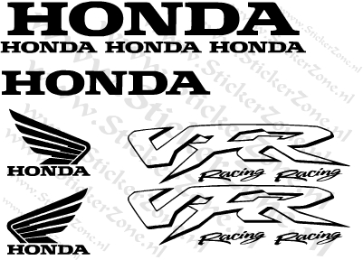 Stickerset Honda VFR Racing