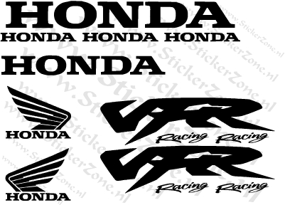 Stickerset Honda VFR Racing
