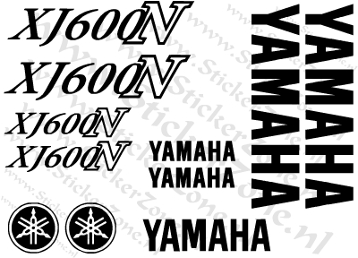 Stickerset Yamaha XJ600N