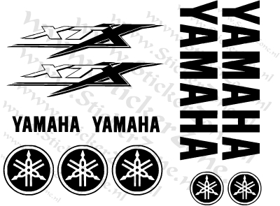 Stickerset Yamaha XTX
