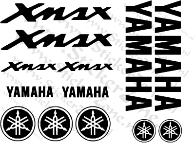 Stickerset Yamaha Xmax