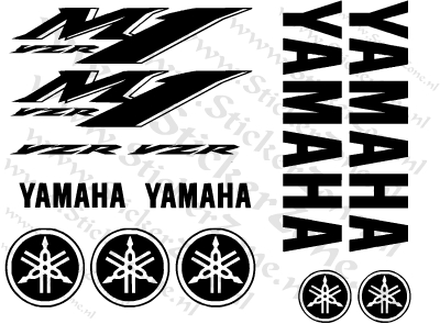 Stickerset Yamaha YZR M1