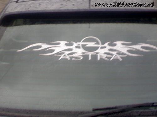 Opel Astra met Astra Tribal