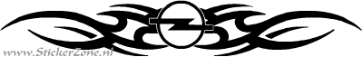 Tribal met Opel Logo