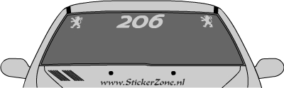 Peugeot 206 Stickerset