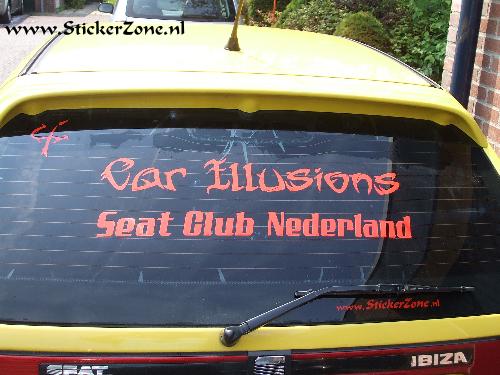 Car Illusions Clubsticker