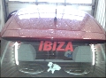 Seat Ibiza met Raamstickerset bestelnr. SETSE-6