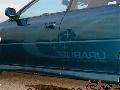 Subaru Impreza met speciale stickers