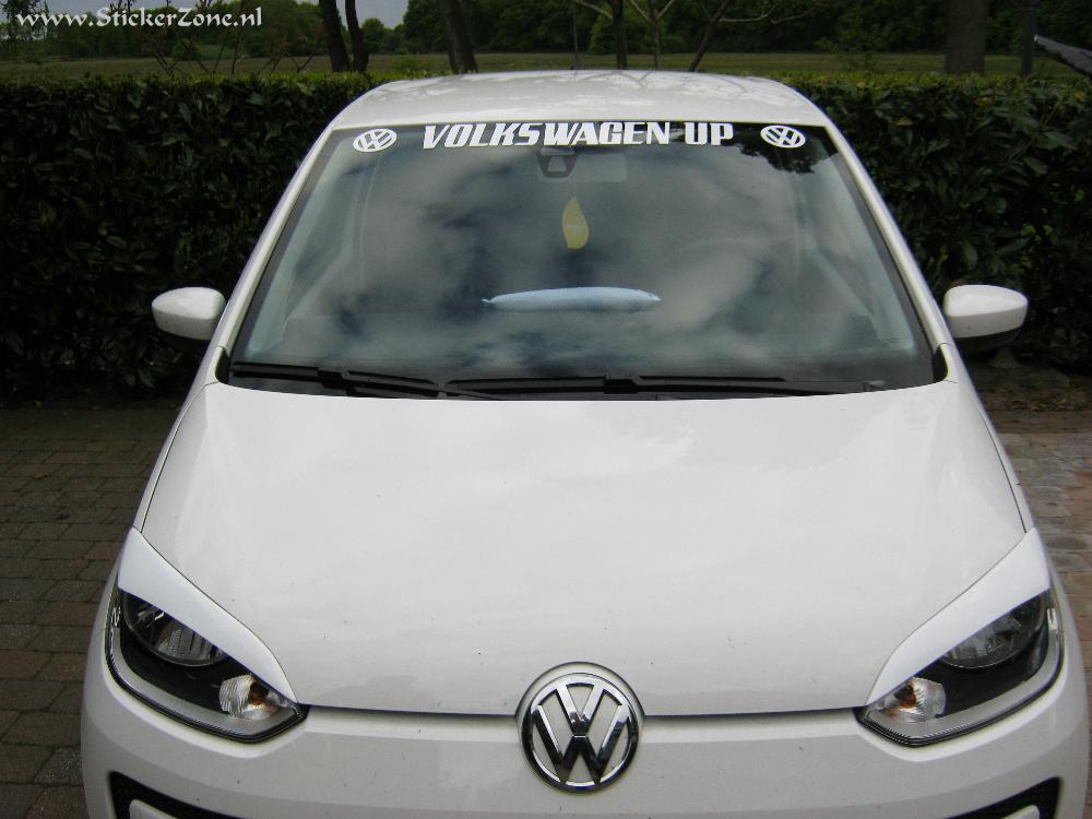 Volkswagen Up met VW Up stickerset