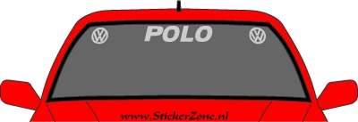 VW Polo Stickerset
